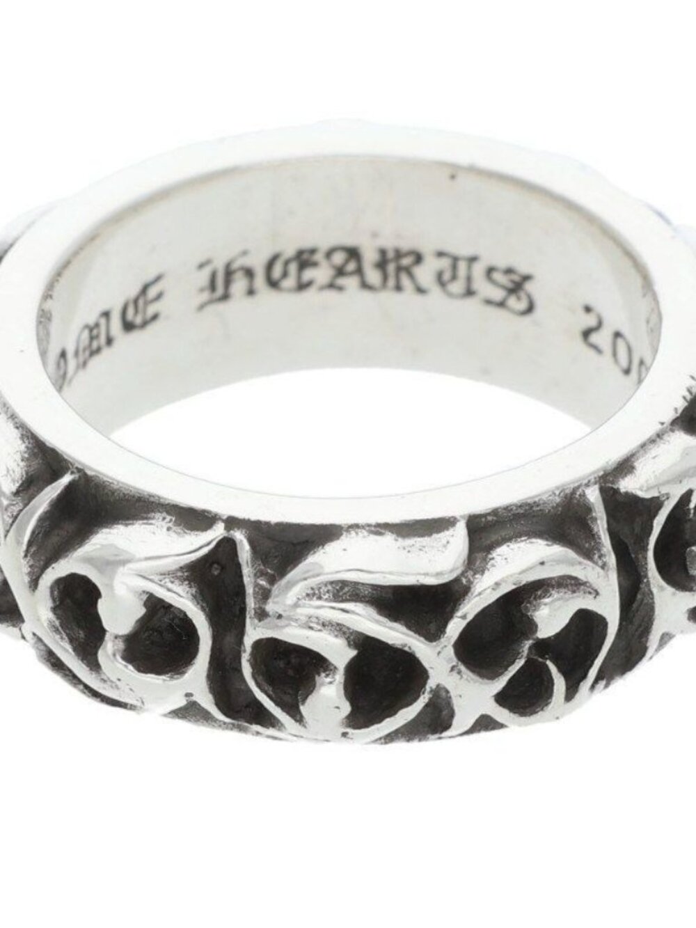 Chrome Hearts Etrnity Vine Band Silver Ring
